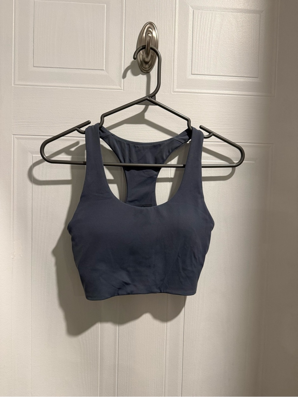 Patagonia Dark Gray Racerback Sports Bralette